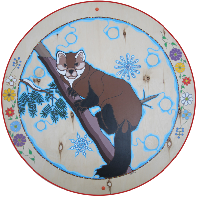 The symbol of the Marten Clan